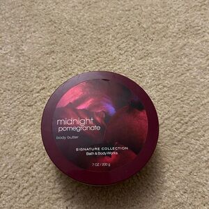 Bath & Body Works Midnight Pomegranate Body Butter - Rich Red